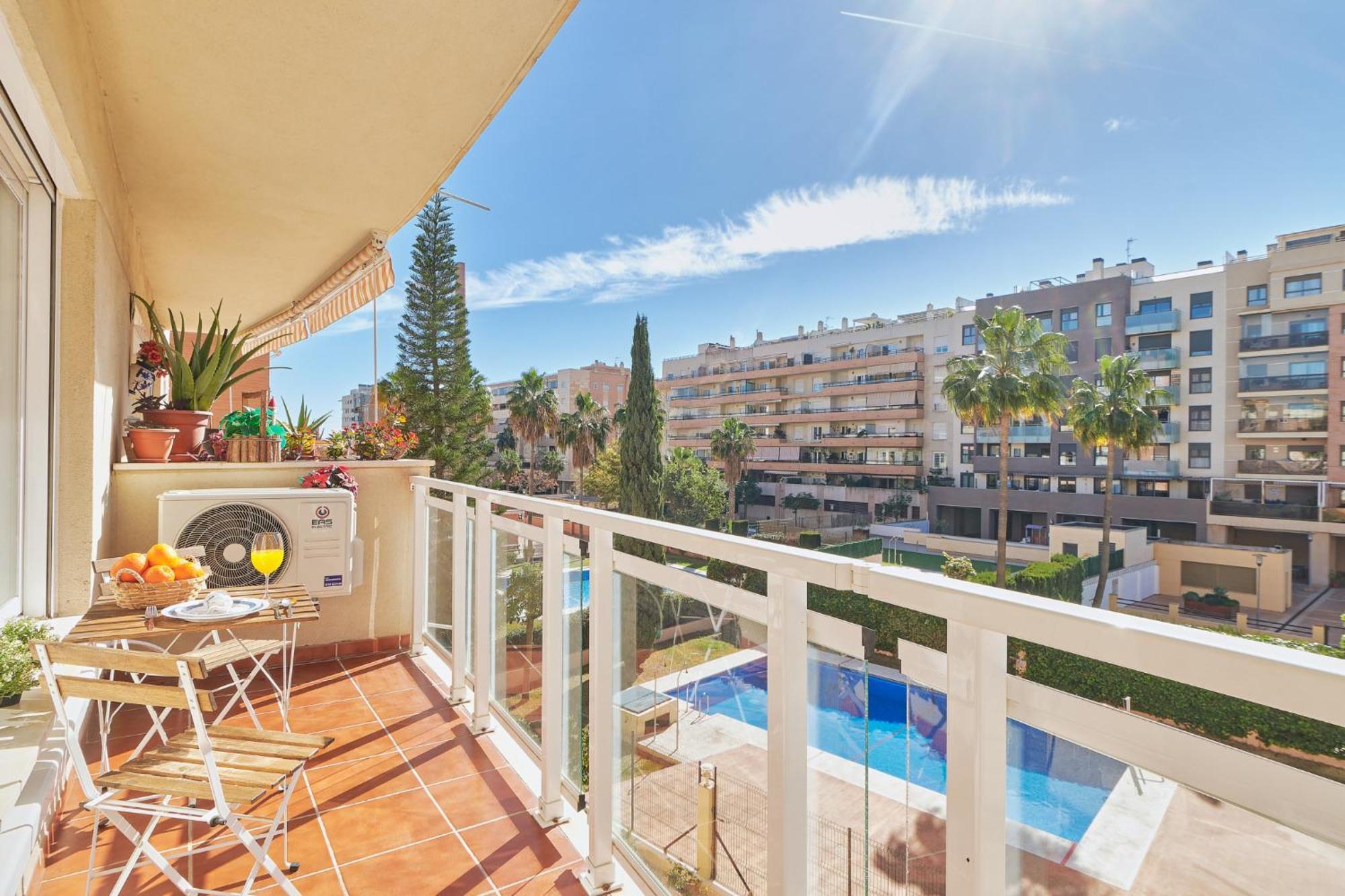 Carril De Mar Appartement Málaga Buitenkant foto